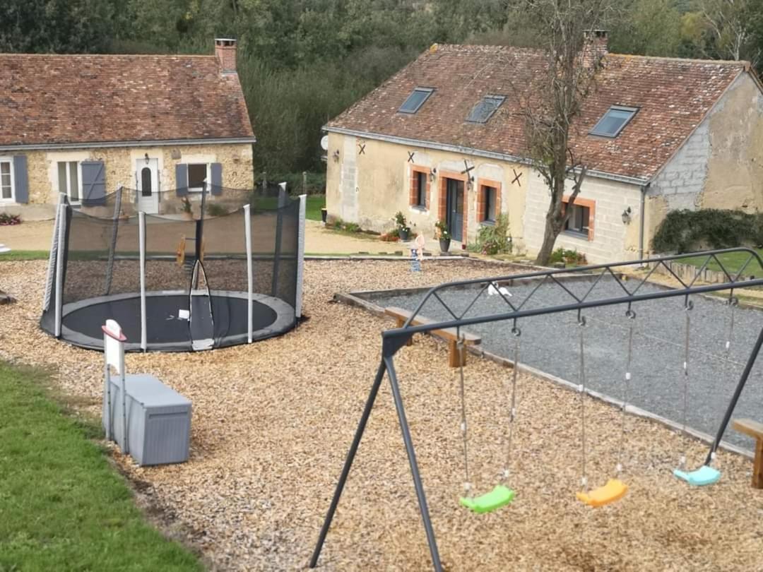 Maison Du Bonheur De La Basse Biguerie Proche Du Zoo De La Fleche Saint-Jean-de-la-Motte エクステリア 写真